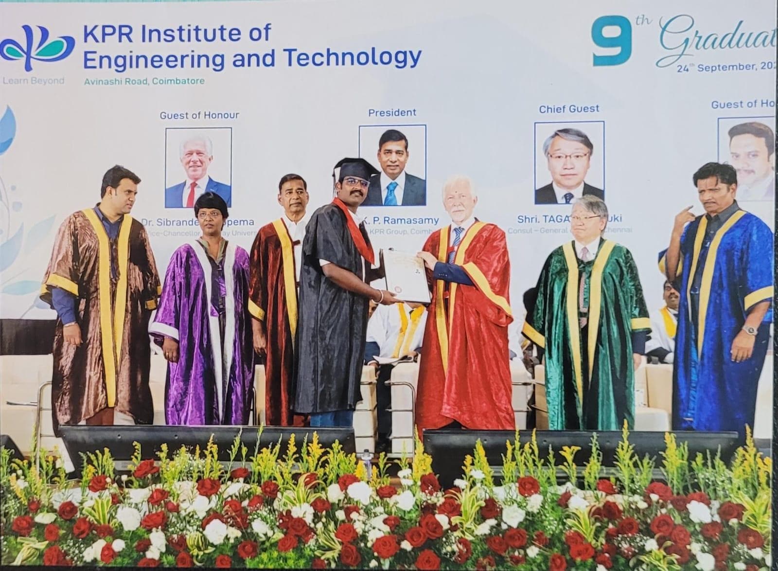 Convocation — Bachelor’s in Mechanical Engineering